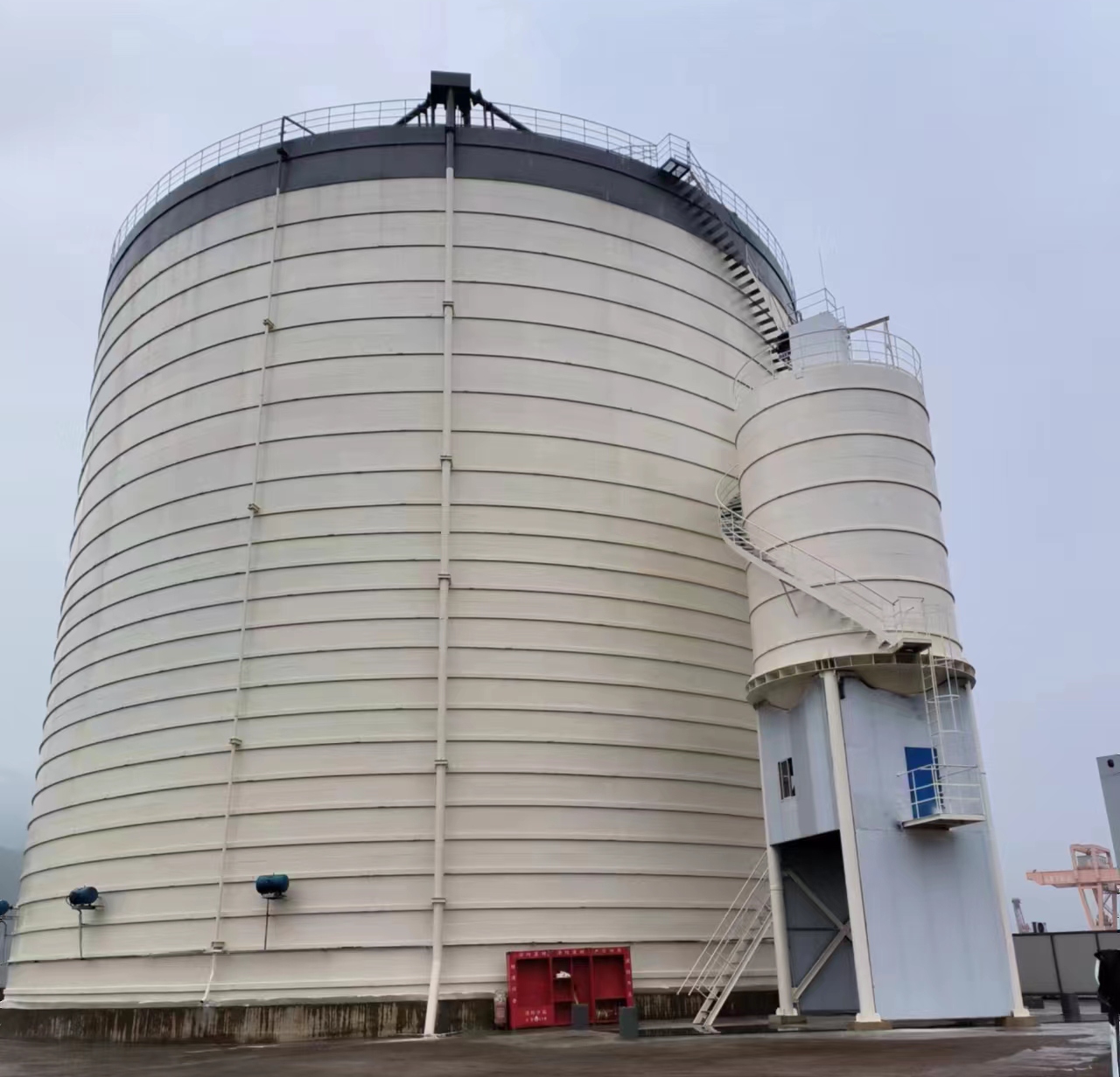 盘山10万吨水泥钢板库