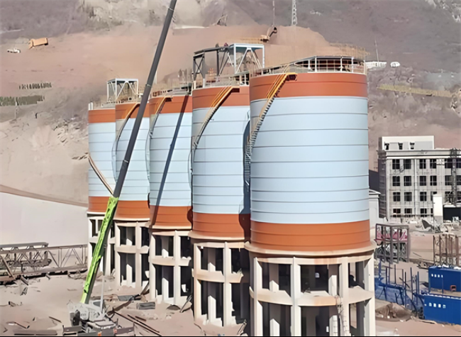 盘山高架钢板仓