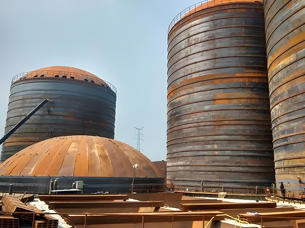 盘山焦粉钢板仓